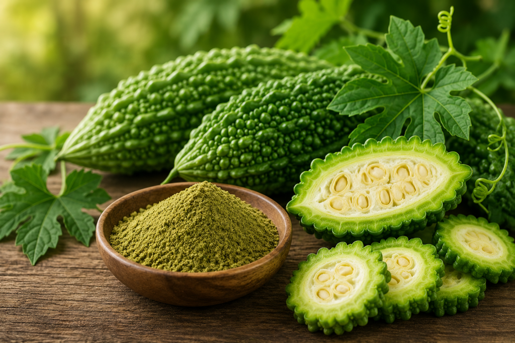 Bitter melon extract fruit ingredient in ColestZen formula