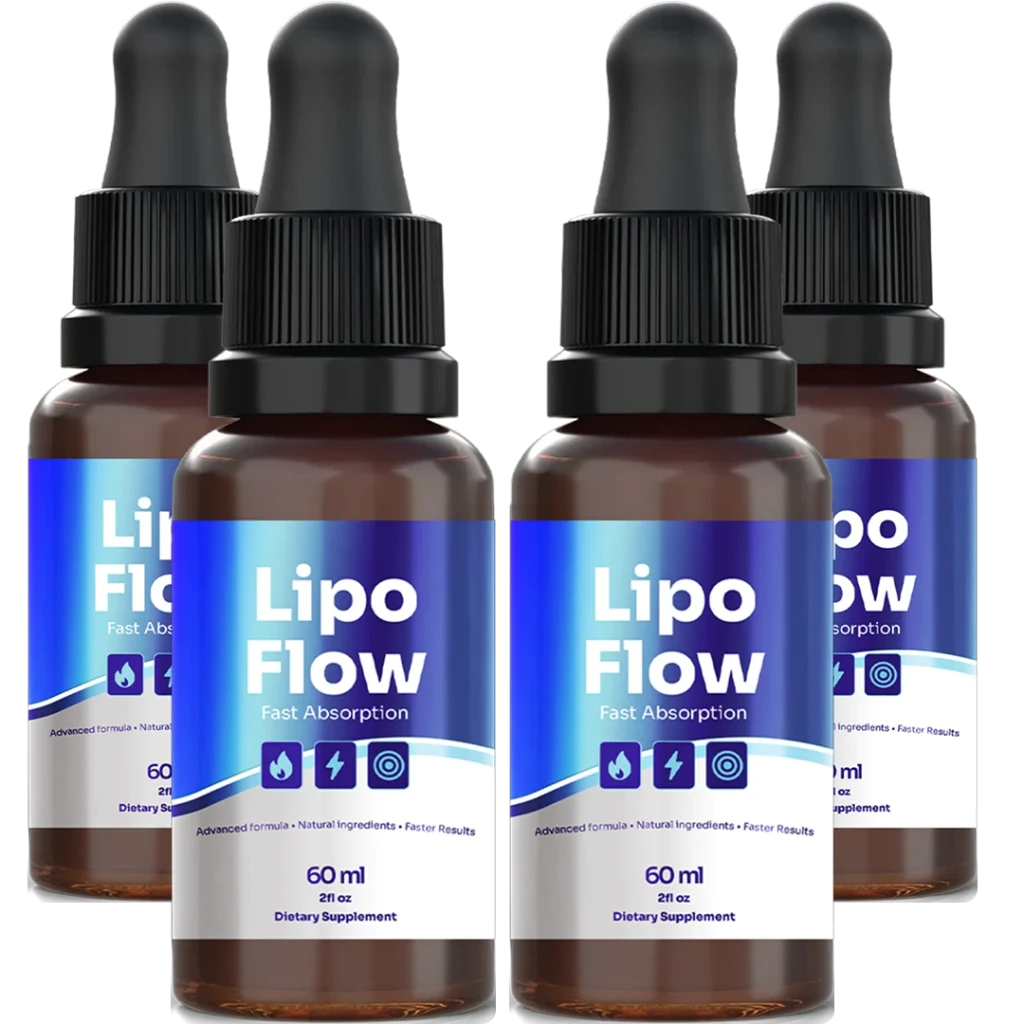 LipoFlow four-bottle package bundle