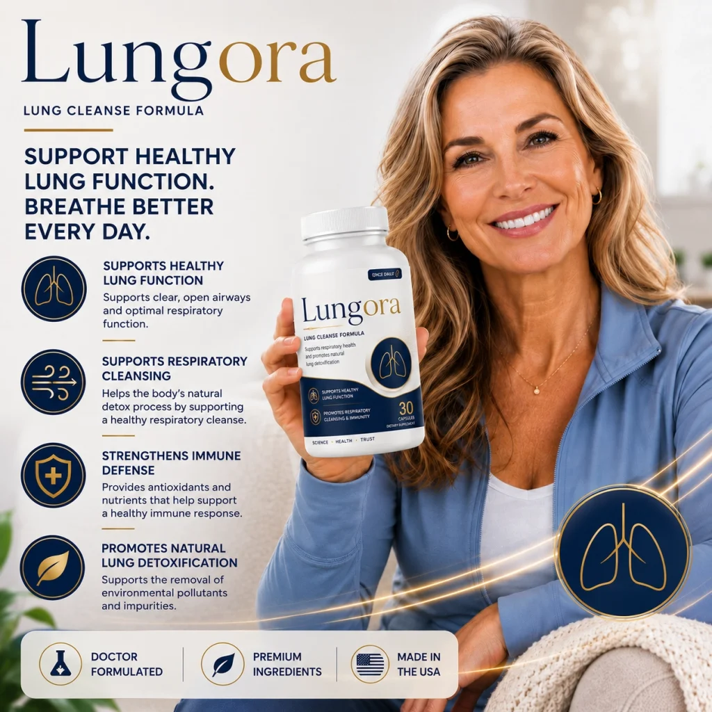 Lungora respiratory support supplement for healthy lungs