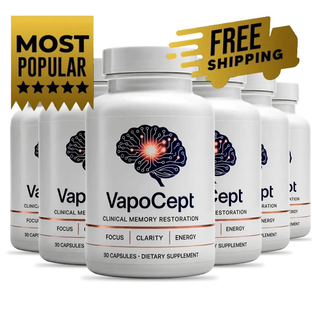 VapoCept six bottle package with 180-day supply