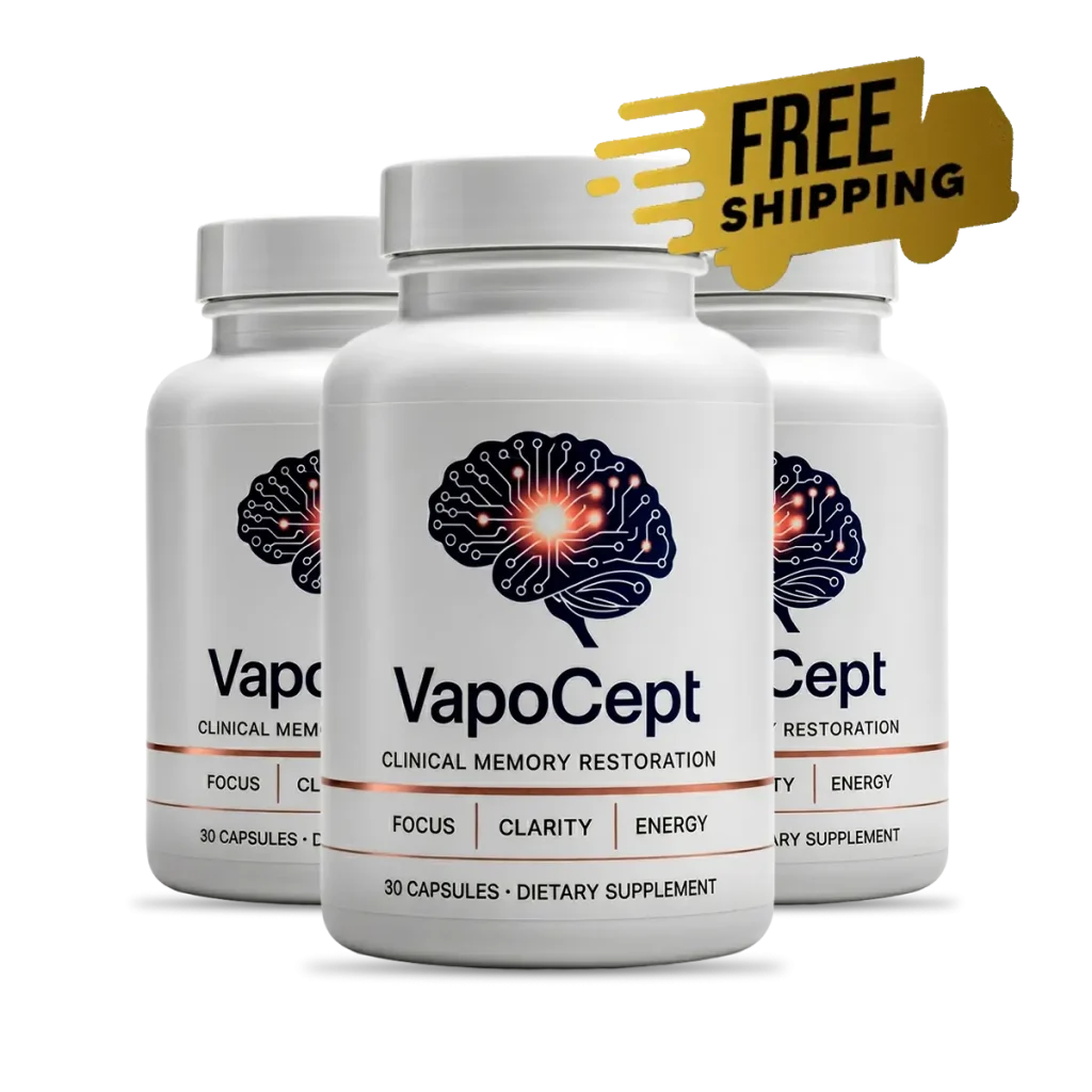 VapoCept three bottle package with 90-day supply